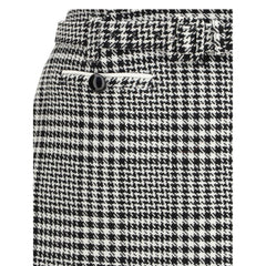 Self-Portrait Houndstooth wool Pants-skirt