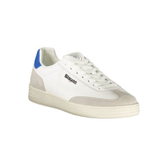 Baskets Blauer en cuir blanc pour hommes