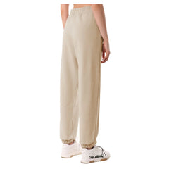 Pantalon de survêtement beige en coton pour femme Comme Des Fuckdown