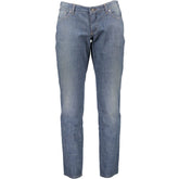 Costume bleu national en coton jean femme