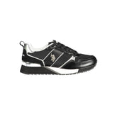 US POLO ASSN. Weißer Polyester-Sneaker