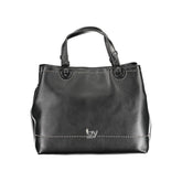 BYBLOS Schwarze Polyethylen-Handtasche