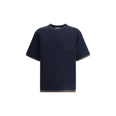 Sacai T-Shirt doppellagig