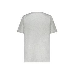 Balmain Gray Cotton T-Shirt