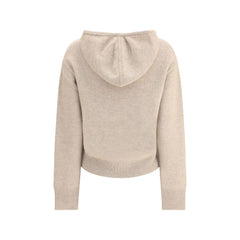 Pull à capuche en cachemire pour invité en résidence