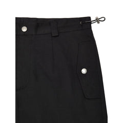 Dolce & Gabbana Schwarze Cargohose aus Baumwolle