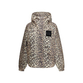 Ganni Leopard Regenmantel Jacke
