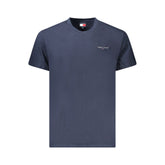 T-shirt Tommy Hilfiger bleu en coton pour homme