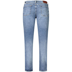 Tommy Hilfiger Herren-Jeans aus blauer Baumwolle, schmal geschnitten