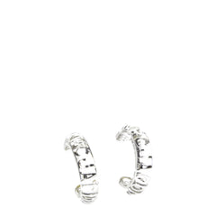 Boucles d'oreilles en plastique transparent Marc Jacobs