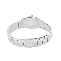 Time Force Uhr aus silbernem Edelstahl