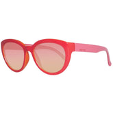 Lunettes de soleil Benetton rouges injectées