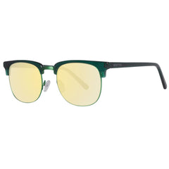 Benetton Sonnenbrille aus grünem Acetat