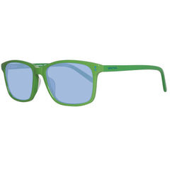 Benetton grüne Kunststoff-Sonnenbrille