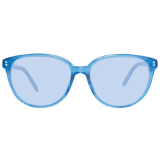 Benetton Sonnenbrille aus blauem Kunststoff