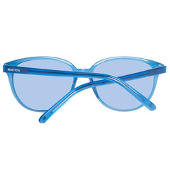 Benetton Sonnenbrille aus blauem Kunststoff