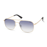 Kenneth Cole Sonnenbrille aus Goldmetall
