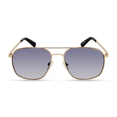 Kenneth Cole Sonnenbrille aus Goldmetall