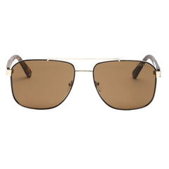 Lunettes de soleil Kenneth Cole en résine marron