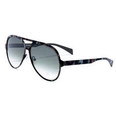 Italia Independent Sonnenbrille aus braunem Metall
