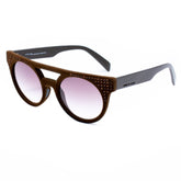 Italia Independent Sonnenbrille aus braunem Acetat