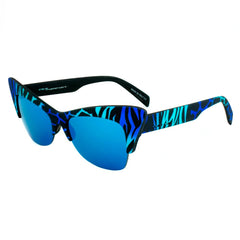 Italia Independent Sonnenbrille aus blauem Acetat