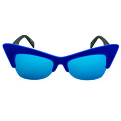 Lunettes de soleil Italia Independent en acétate bleu