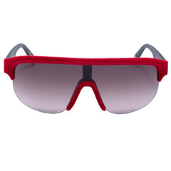 Lunettes de soleil Italia Independent en acétate rouge
