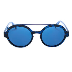 Lunettes de soleil Italia Independent en acétate bleu