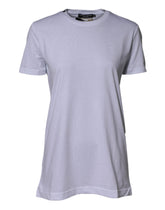 T-shirt Dolce & Gabbana en coton blanc Goodluck 2023 à col rond