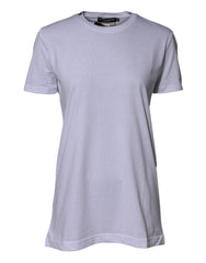 T-shirt Dolce & Gabbana en coton blanc Goodluck 2023 à col rond