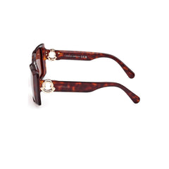 Lunettes de soleil Moncler marron pantographe pour femme