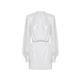 BLANCA VITA Abelia Laminiertes Minikleid