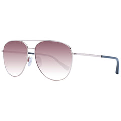 Lunettes de soleil Ted Baker or rose pour femmes