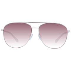 Lunettes de soleil Ted Baker or rose pour femmes