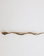 Broche homme Dolce & Gabbana Spilla Serpente en laiton doré et cristal rouge