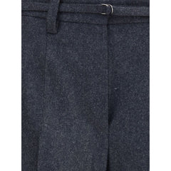 Brunello Cucinelli Pantalon en laine vierge