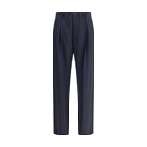 Brunello Cucinelli Pantalon en laine vierge