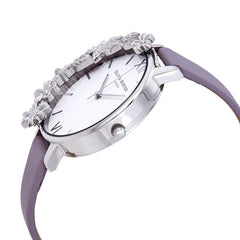 Montre Olivia Burton en cuir artificiel violet
