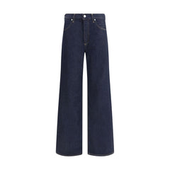 Citizens of Humanity Blue Recycled Cotton Straight-Leg Jeans