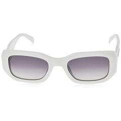 Lunettes de soleil en acétate blanc Zadig & Voltaire