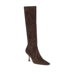 Bottes hautes en daim Stuart Weitzman