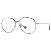 Moncler Gray Metal Glasses Frame