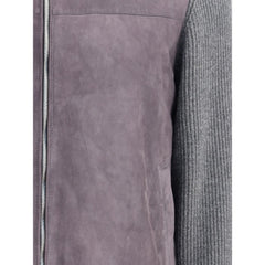 Brunello Cucinelli Veste en tricot anglais