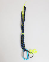 Porte-clés Dolce & Gabbana en ruban polyester multicolore avec logo DG