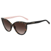 Love Moschino Sonnenbrille aus braunem Acetat