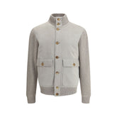 Brunello Cucinelli Veste en daim