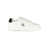 Baskets Calvin Klein en cuir blanc pour femme