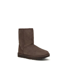 Stivali in Pelle Marrone UGG
