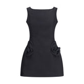 Magda Butrym Short Dress with roses